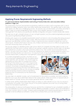 Applying Proven Requirements Engineering Methods
